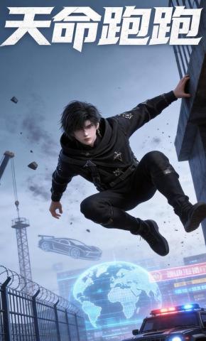 短剧《天命跑跑》海报
