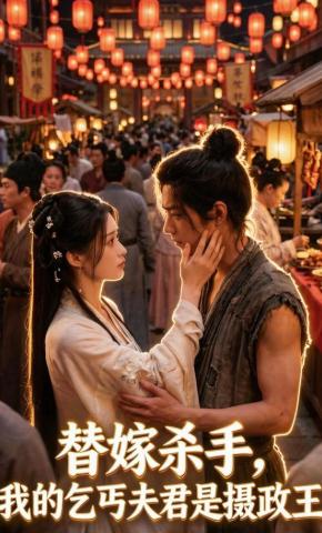 短剧《替嫁杀手，我的乞丐夫君是摄政王》海报