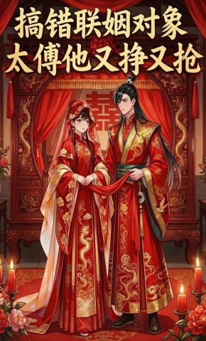 短剧《搞错联姻对象，太傅他又争又抢》海报