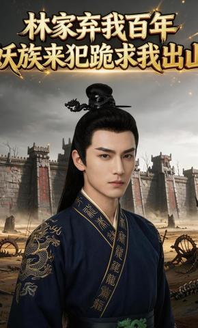 短剧《林家弃我百年，妖族来犯跪求我出山》海报