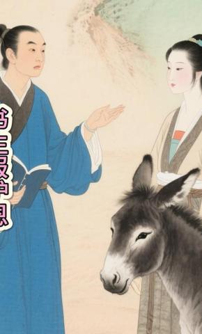 短剧《书生报驴恩》海报