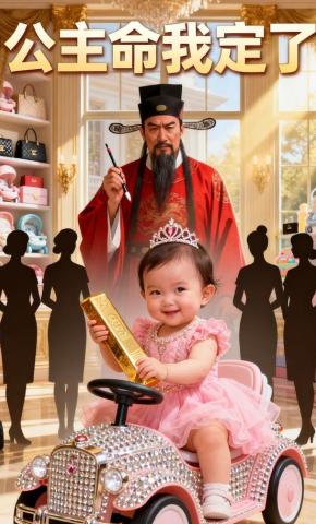 短剧《公主命我定了》海报