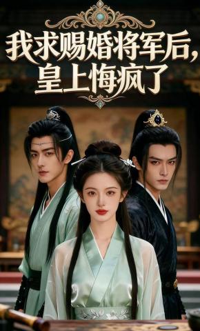 短剧《我求赐婚将军后，皇上悔疯了》海报