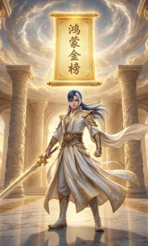 短剧《鸿蒙金榜》海报