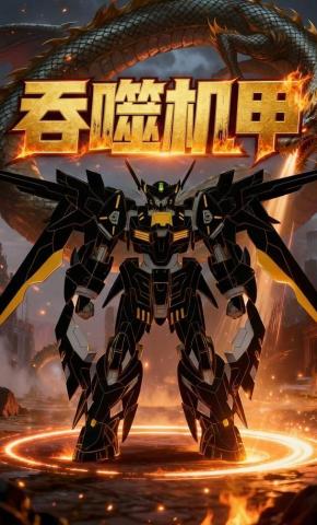 短剧《吞噬机甲》海报