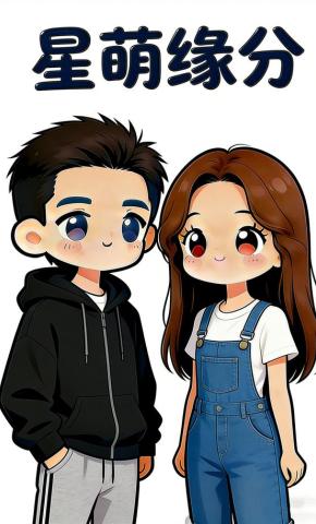 短剧《星萌缘分》海报
