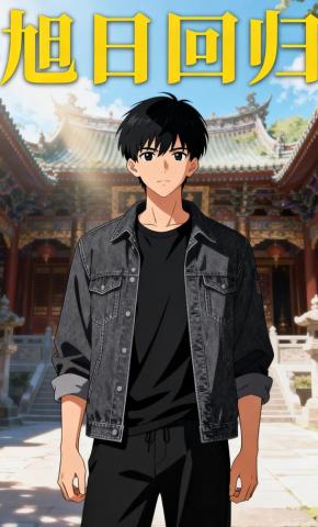 短剧《旭日回归》海报