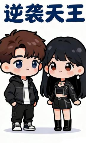 短剧《逆袭天王》海报