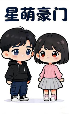 短剧《星萌豪门》海报