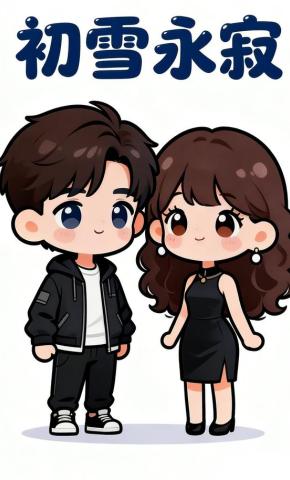 短剧《初雪永寂》海报