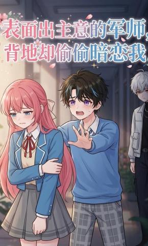 短剧《表面出主意的军师，背地却偷偷暗恋我！》海报