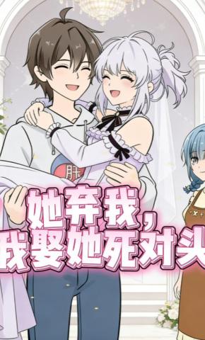短剧《她弃我，我娶她死对头》海报
