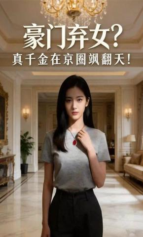 短剧《豪门弃女？真千金在京圈飒翻天！》海报