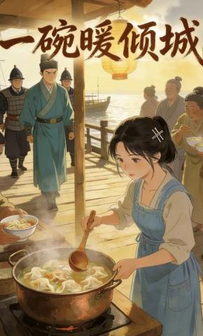 短剧《一碗暖倾城》海报