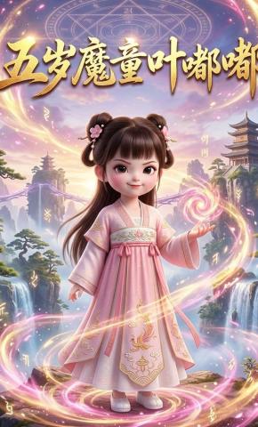 短剧《五岁魔童叶嘟嘟》海报