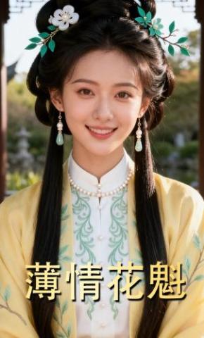 短剧《薄情花魁》海报