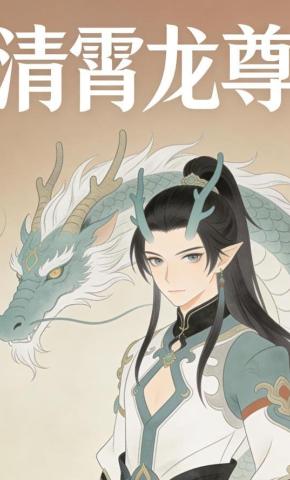 短剧《清霄龙尊》海报