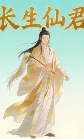 短剧《长生仙君》海报