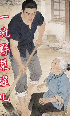 短剧《一碗野菜醒儿》海报