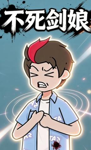 短剧《不死剑娘》海报