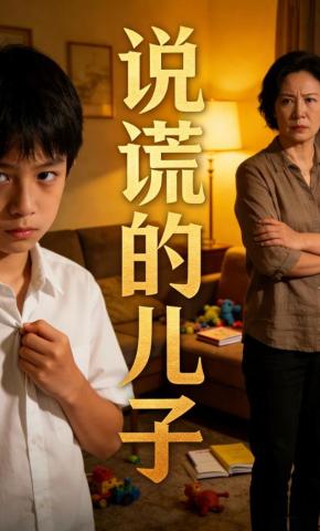 短剧《说谎的儿子》海报