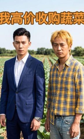 短剧《我高价收购蔬菜》海报