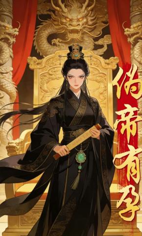 短剧《伪帝有孕》海报