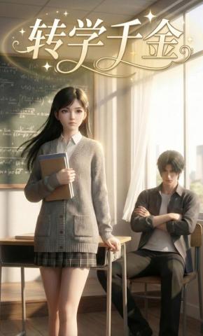 短剧《转学千金》海报