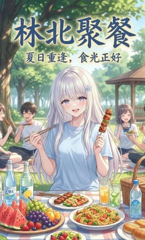 短剧《林北聚餐》海报