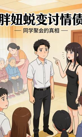 短剧《胖妞蜕变讨情债》海报