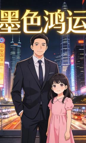 短剧《墨色鸿运》海报