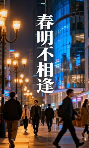 短剧《春明不相逢》海报