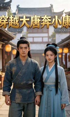 短剧《穿越大唐奔小康》海报
