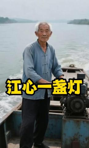 短剧《江心一盏灯》海报