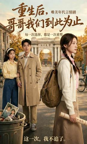 短剧《重生后，哥哥我们到此为止》海报