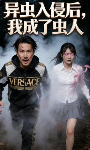 短剧《异虫入侵后，我成了虫人》海报