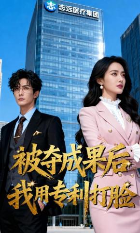 短剧《被夺成果后，我用专利打脸》海报