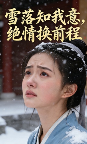 短剧《雪落知我意，绝情换前程》海报