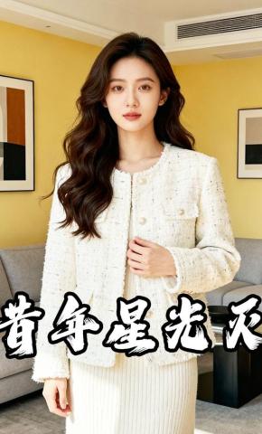 短剧《昔年星光灭》海报