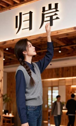 短剧《归岸》海报