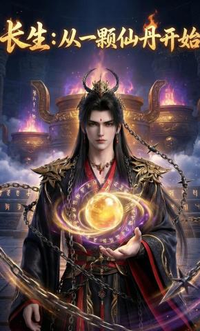 短剧《长生：从一颗仙丹开始》海报