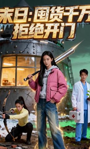 短剧《末日：囤货千万，拒绝开门》海报