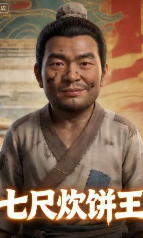 短剧《七尺炊饼王》海报