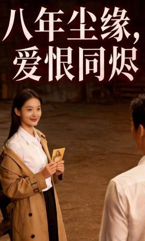 短剧《八年尘缘，爱恨同烬》海报