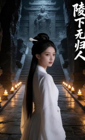 短剧《陵下无归人》海报