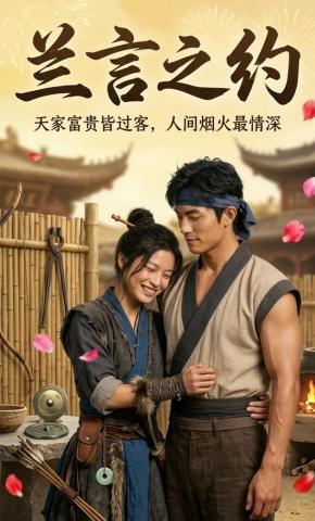 短剧《兰言之约》海报