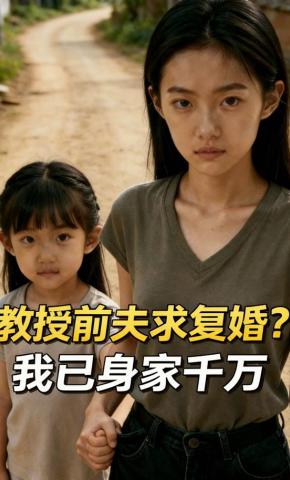 短剧《教授前夫求复婚？我已身家千万》海报