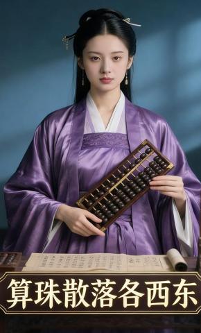 短剧《算珠散落各西东》海报