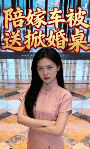 短剧《陪嫁车被送掀婚桌》海报