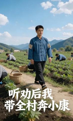 短剧《听劝后我带全村奔小康》海报